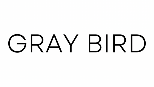 Gray Bird Label